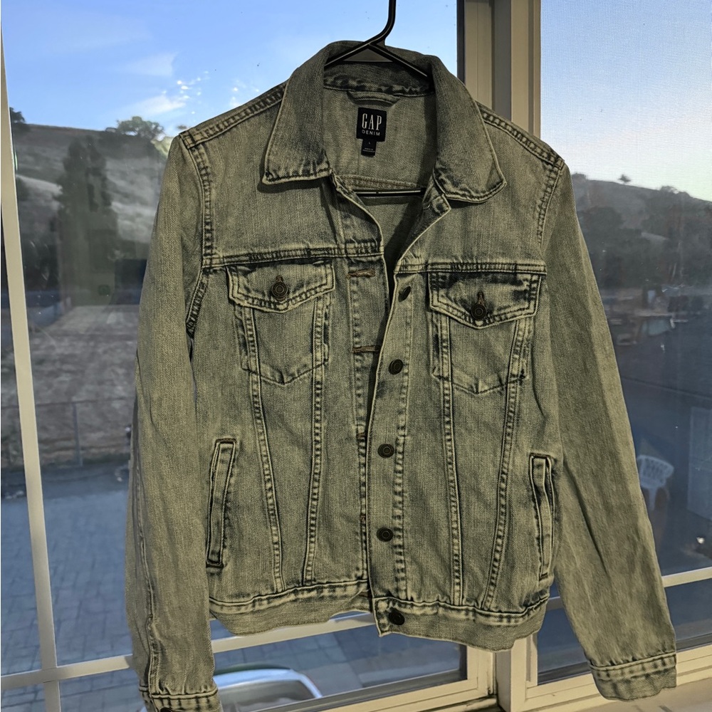 GAP Black Lightweight Shirt Jacket